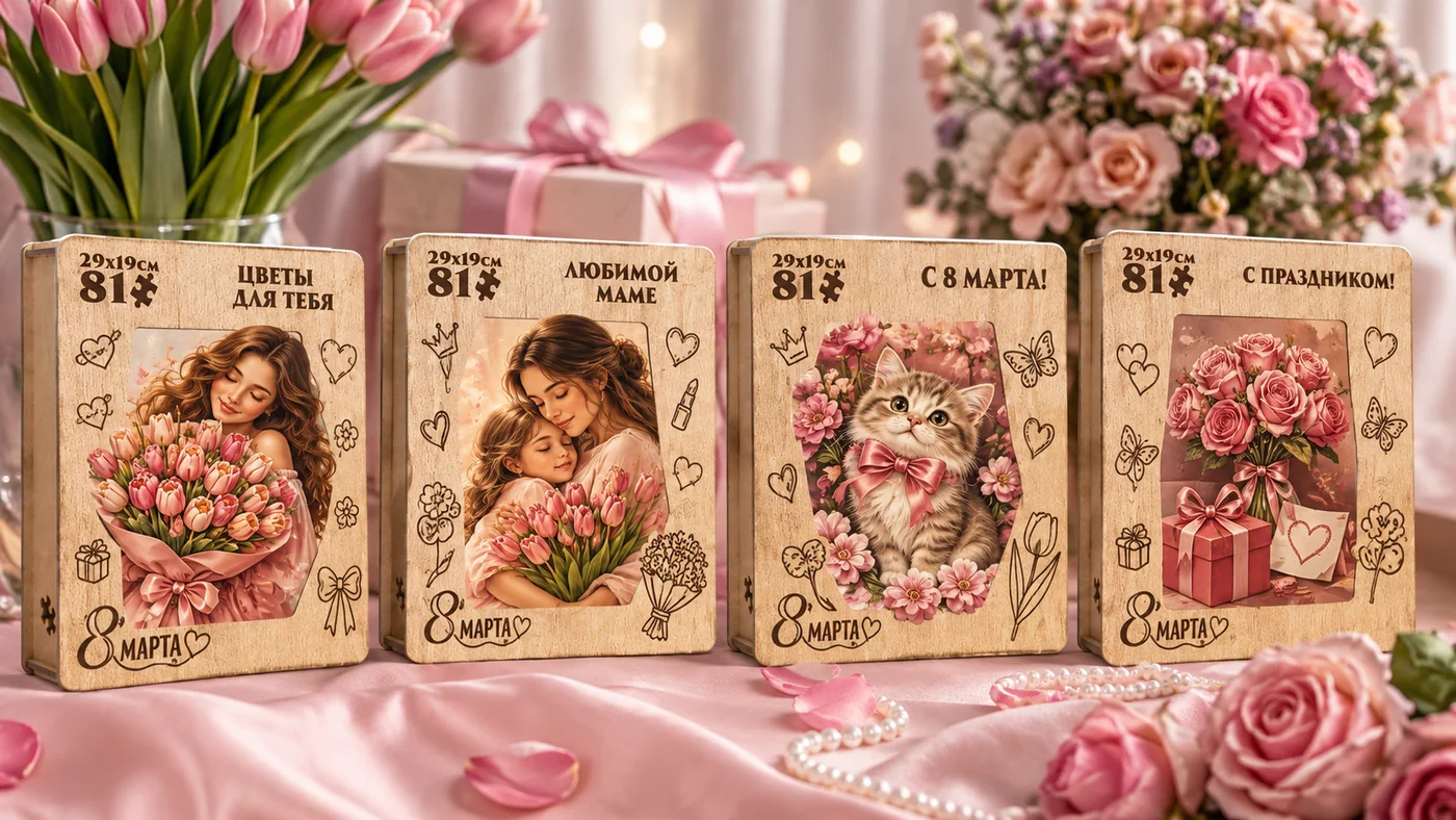 8 марта — корпоративный подарок Dream Woods